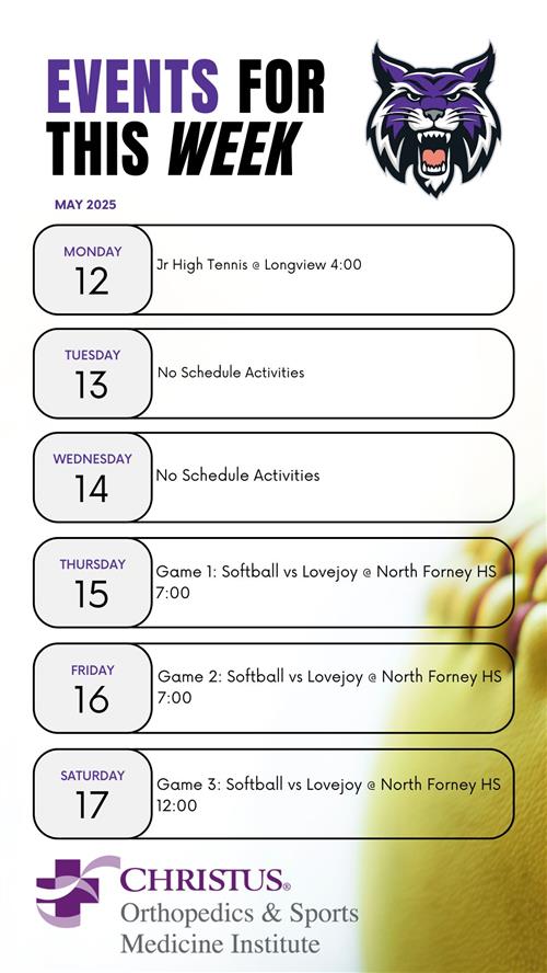 Athletics This Week
